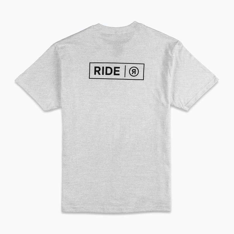 Футболка чоловіча RIDE Logo Tee heather grey 2