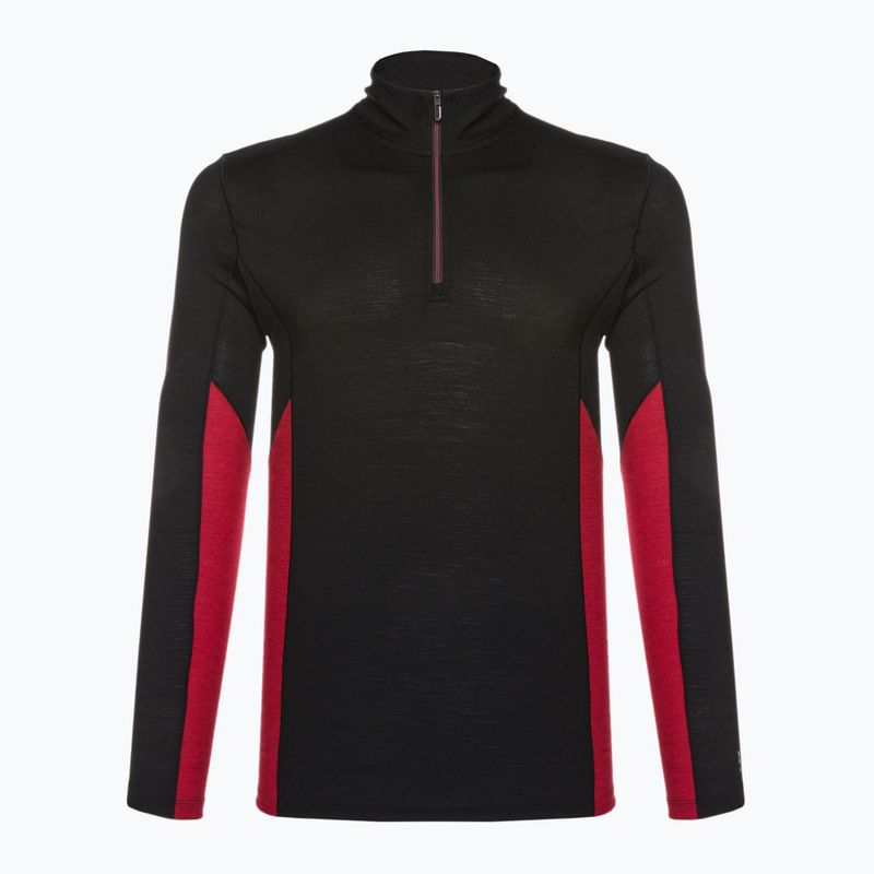 Термокофта чоловіча Smartwool Merino Sport 1/4 Zip чорна SW011538K88