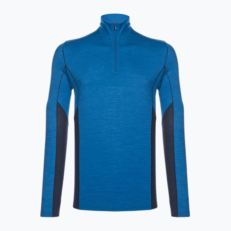 Термокофта чоловіча Smartwool Merino Sport 1/4 Zip блакитна SW011538K89