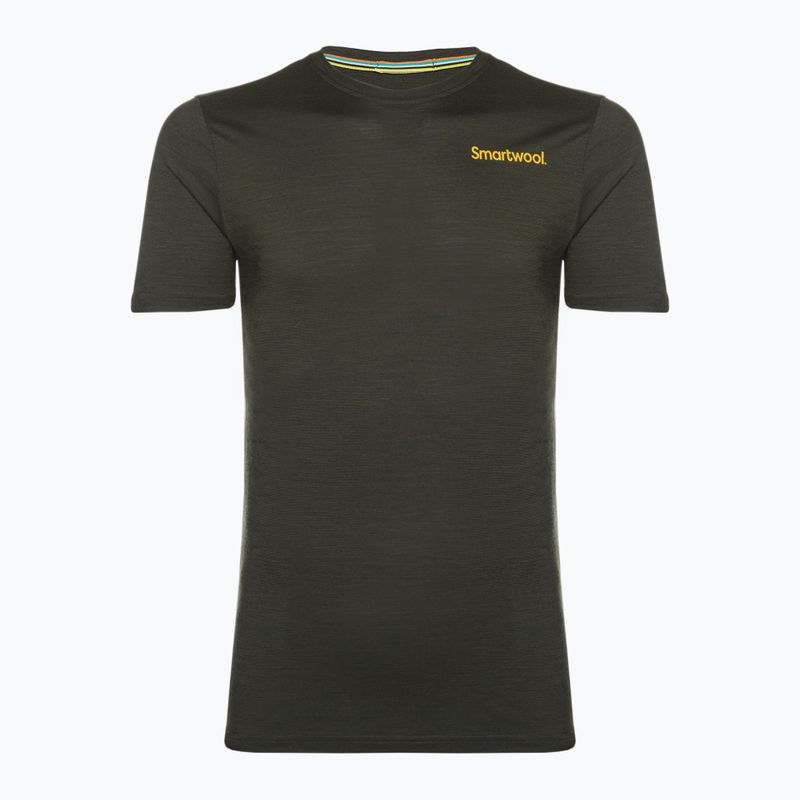 Футболка трекінгова чоловіча Smartwool Memory Quilt Graphic Tee Guitar чорна SW016834K48 4