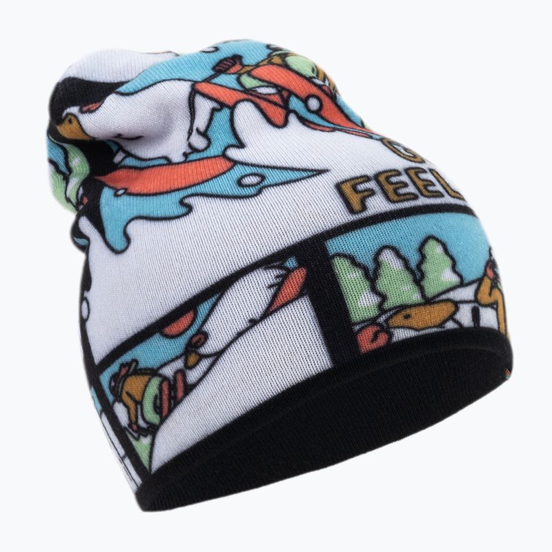 Шапка зимова Smartwool Winter Adventure Print кольорова SW018104150