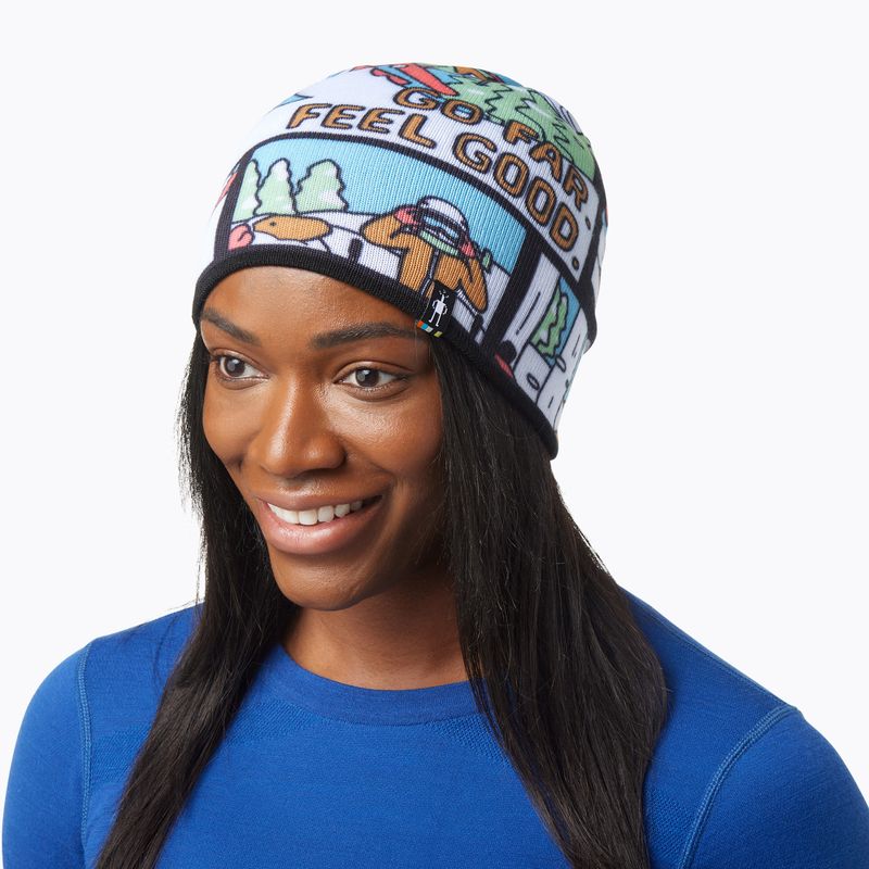 Шапка зимова Smartwool Winter Adventure Print кольорова SW018104150 8