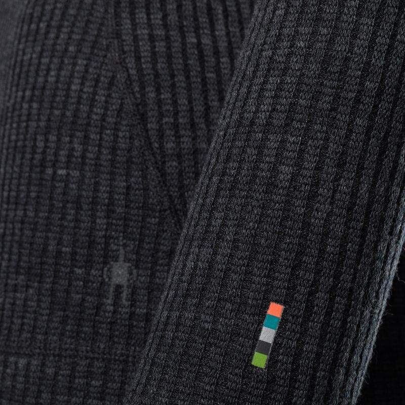 Жіноча термоактивна кофта Smartwool Thermal Merino Rib Turtleneck charcoal heather 3