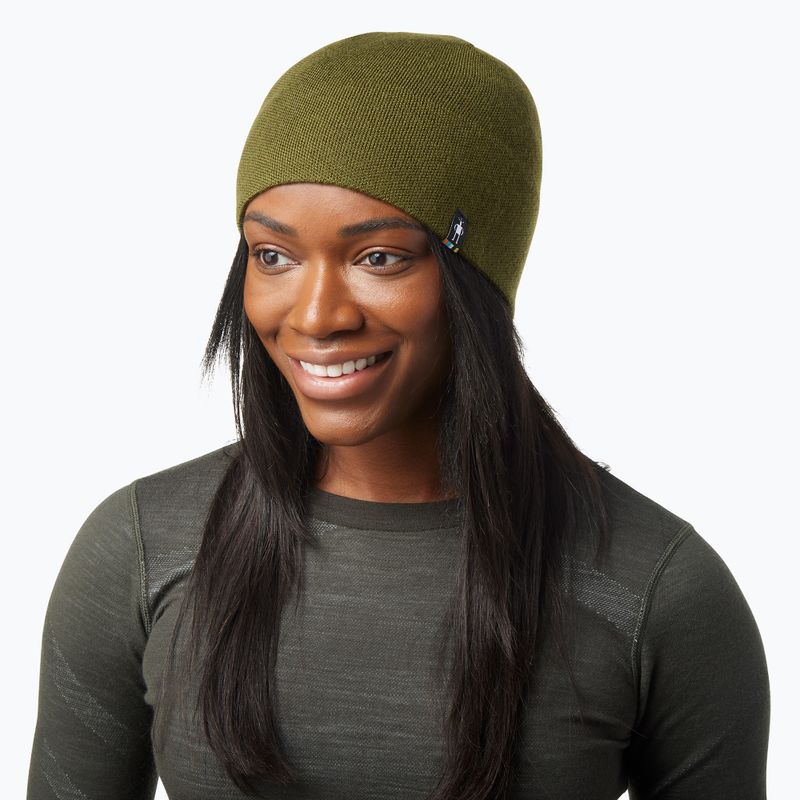 Шапка зимова Smartwool The Lid winter moss 5