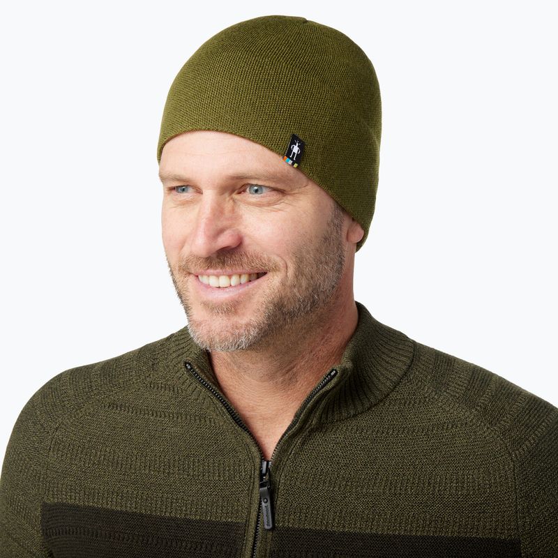 Шапка зимова Smartwool The Lid winter moss 6
