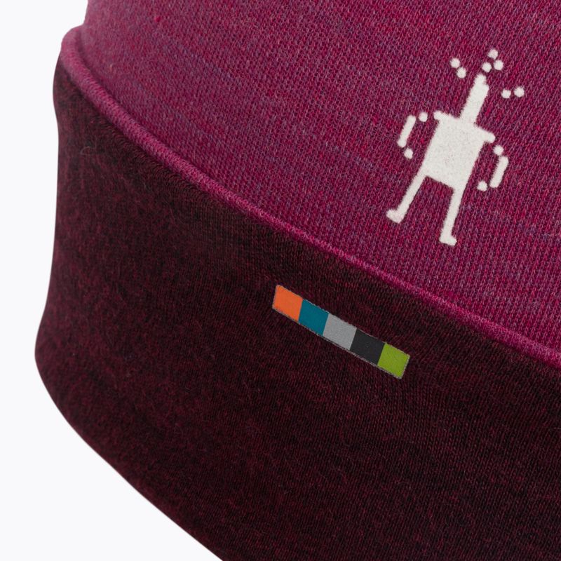 Шапка зимова Smartwool Thermal Merino Reversible Cuffed рожева SW0SW956J61 3