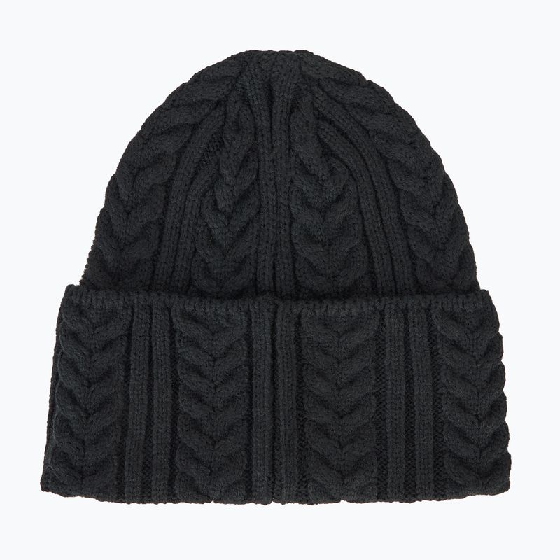 Шапка зимова жіноча Timberland Cable Beanie black 2