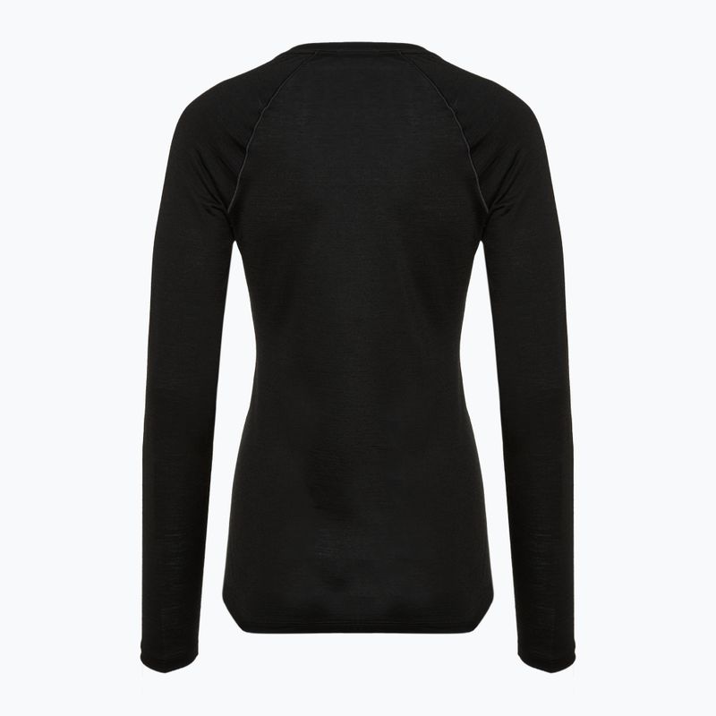 Жіноча термоактивна кофта Smartwool Classic All-Season Merino Base Layer Crew Boxed black 2