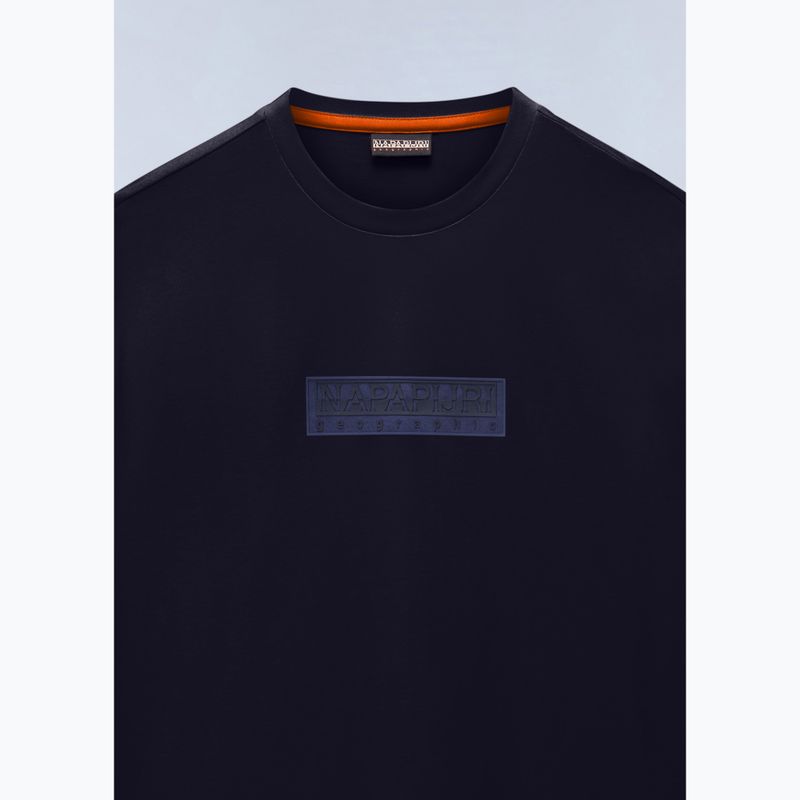 Футболка чоловіча Napapijri S-Box Logo blu marine 6