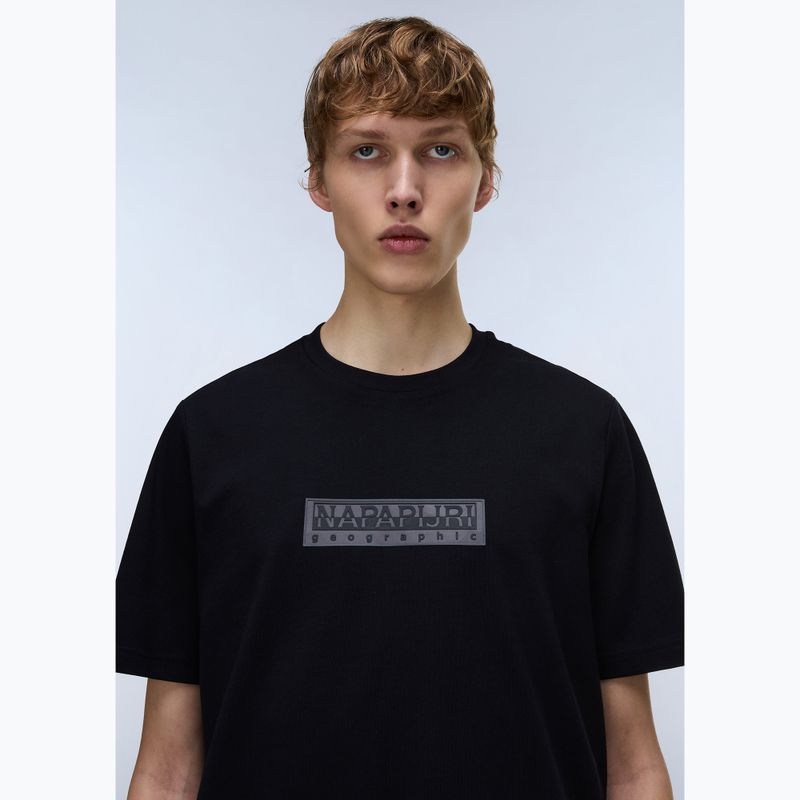 Футболка чоловіча Napapijri S-Box Logo black beauty 3
