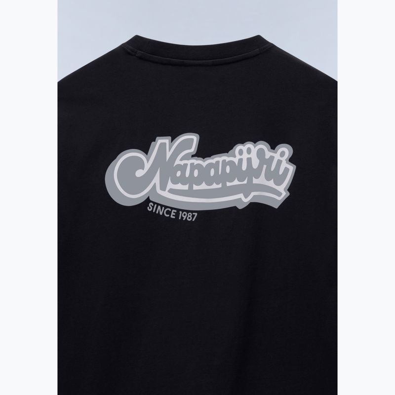 Чоловіча футболка Napapijri S-Flint чорна краса 3