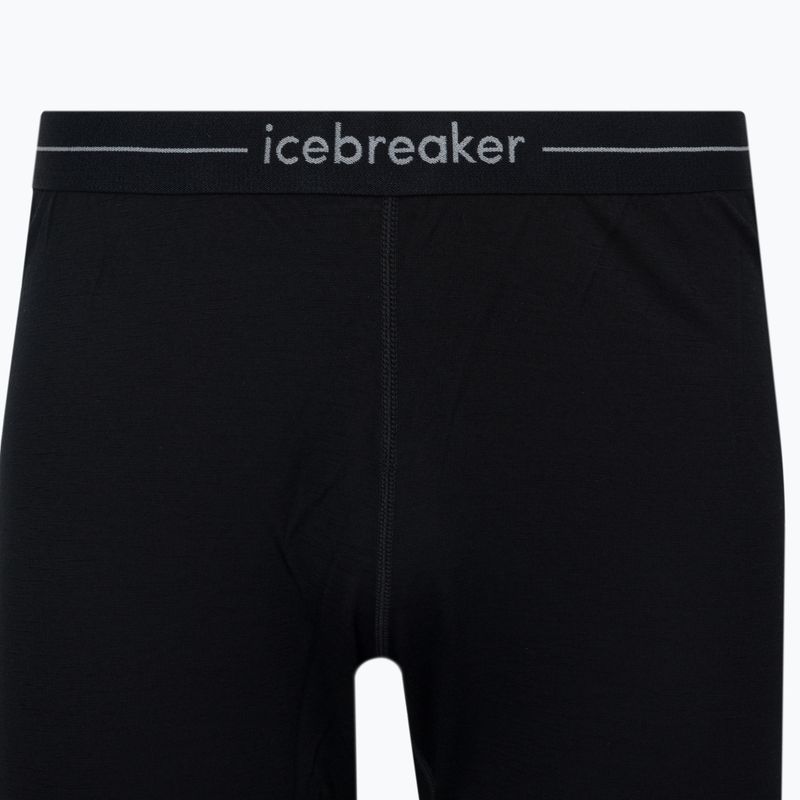 Термоштани чоловічі icebreaker ZoneKnit 200 black/jet heather/cb 9