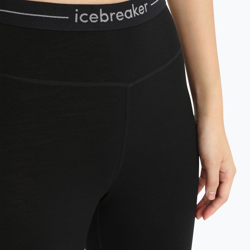 Термоштани жіночі icebreaker ZoneKnit 200 black/jet heather/cb 4