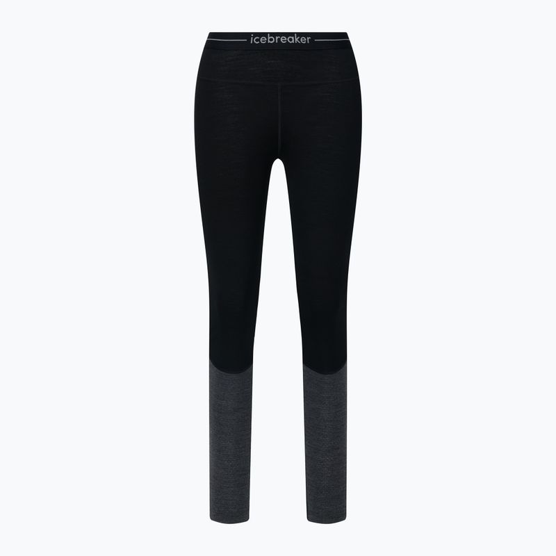 Термоштани жіночі icebreaker ZoneKnit 200 black/jet heather/cb 7