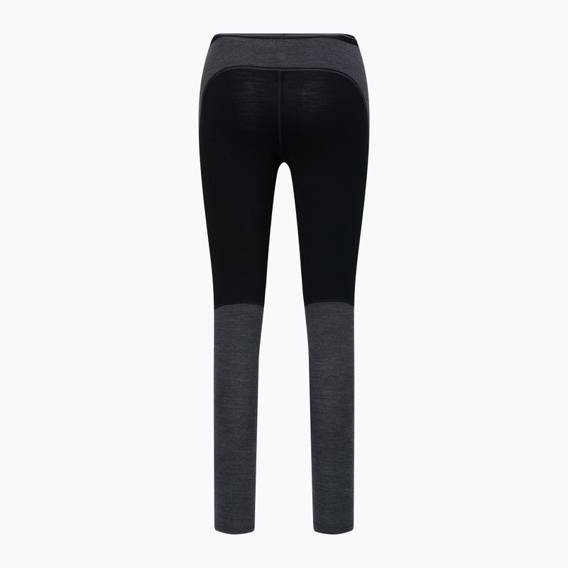 Термоштани жіночі icebreaker ZoneKnit 200 black/jet heather/cb 8
