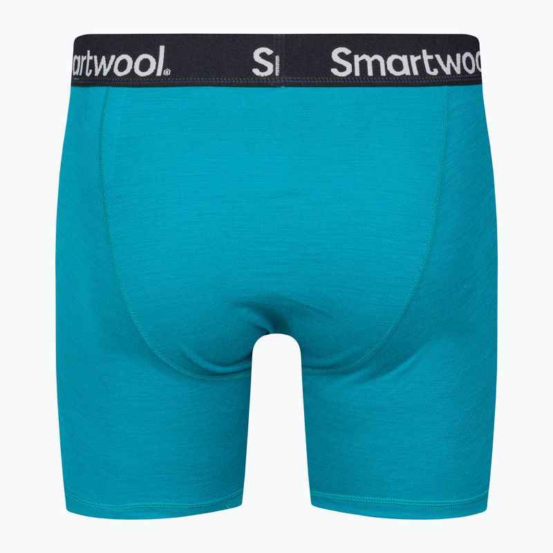 Чоловічі термобоксери Smartwool Brief Boxed deep lake 2