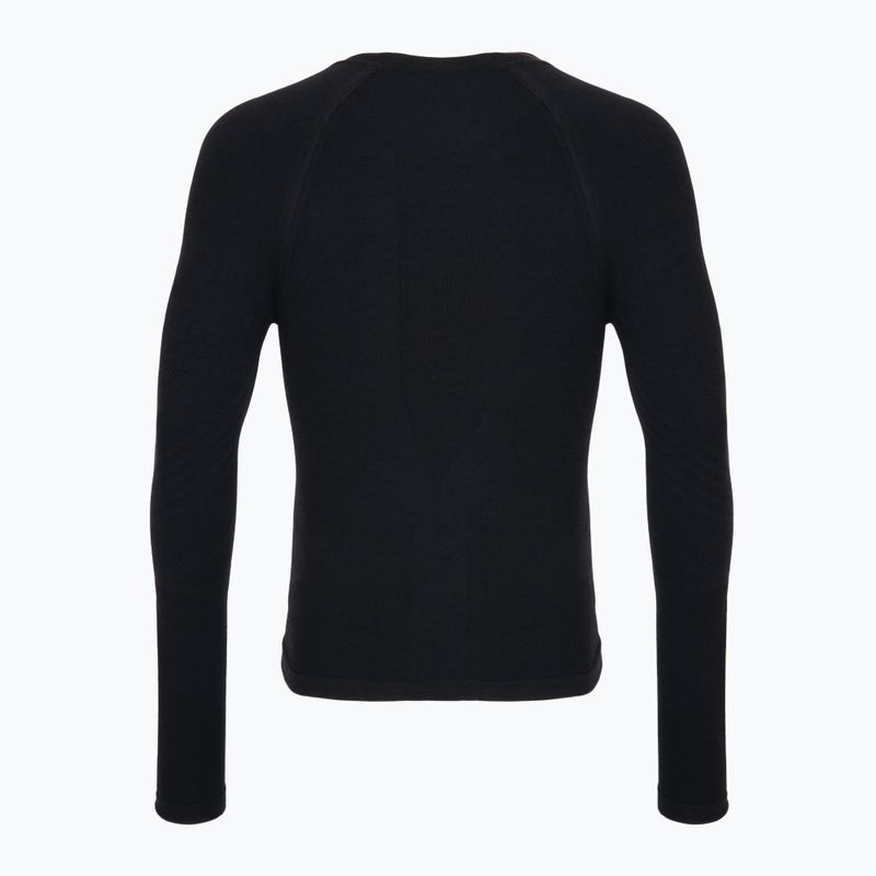 Чоловіча термоактивна кофта Smartwool Intraknit Active Base Layer black 2