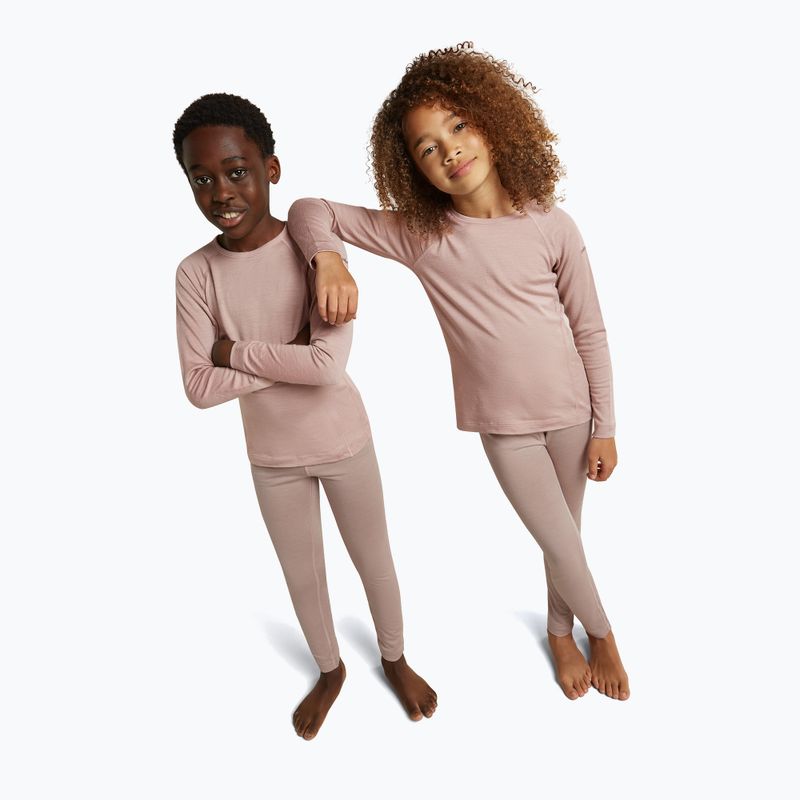 Штани термоактивні дитячі icebreaker Kids 200 Oasis Leggings pink quartz 2
