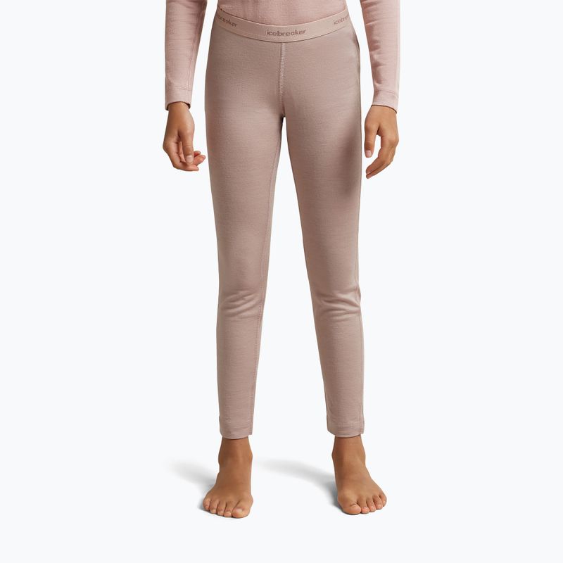 Штани термоактивні дитячі icebreaker Kids 200 Oasis Leggings pink quartz 3