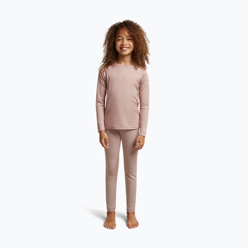 Штани термоактивні дитячі icebreaker Kids 200 Oasis Leggings pink quartz 4