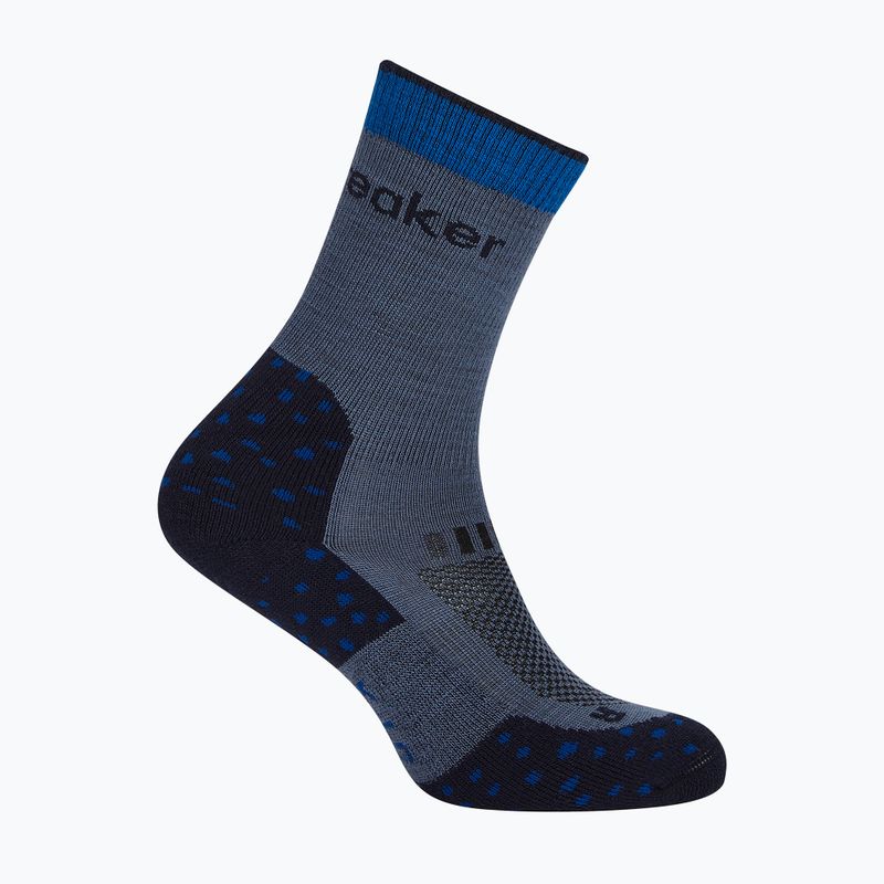 Шкарпетки дитячі Icebreaker Merino Hike+ Light Crew dawn/midnight navy/lazuri 2