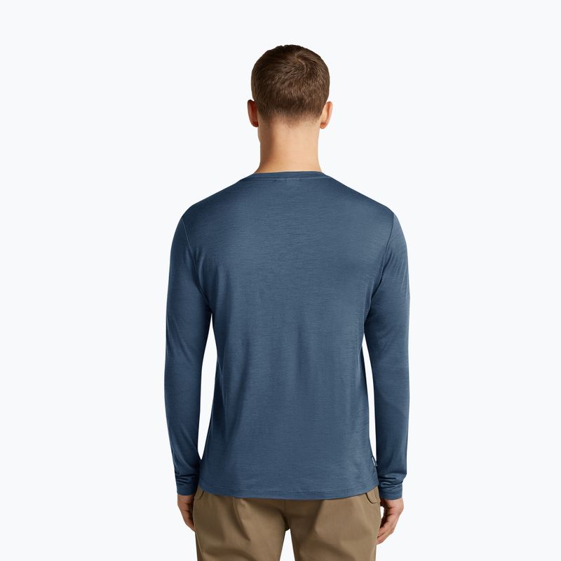 Кофта термоактивна чоловіча Icebreaker Merino 150 Tech Lite IB Vertical Dawn 3