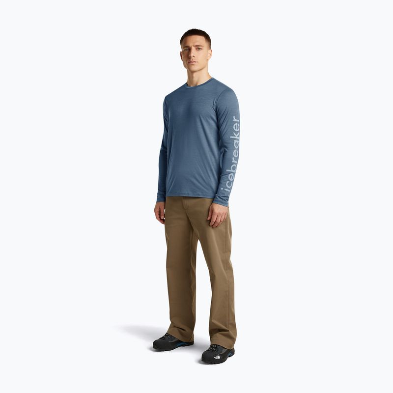Кофта термоактивна чоловіча Icebreaker Merino 150 Tech Lite IB Vertical Dawn 4