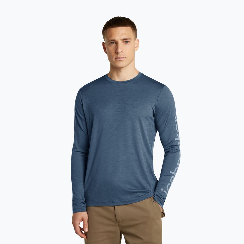 Кофта термоактивна чоловіча Icebreaker Merino 150 Tech Lite IB Vertical Dawn 5