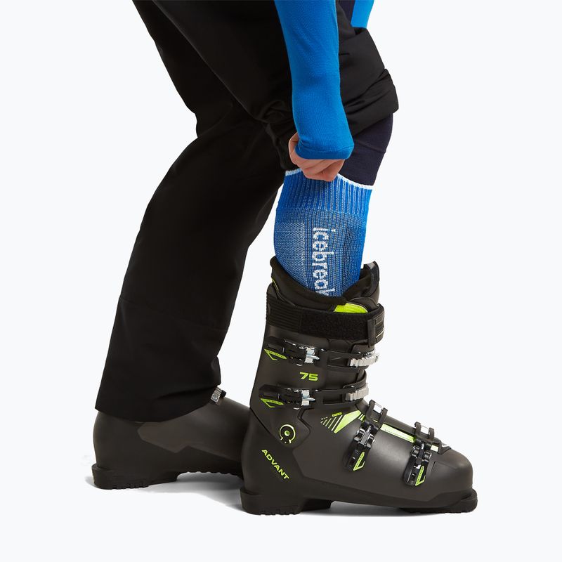 Шкарпетки лижні чоловічі Icebreaker Merino Ski+ lazuri/snow/midnavy 5