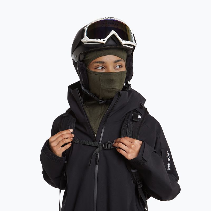 Балаклава icebreaker Oasis Balaclava dark loden 6