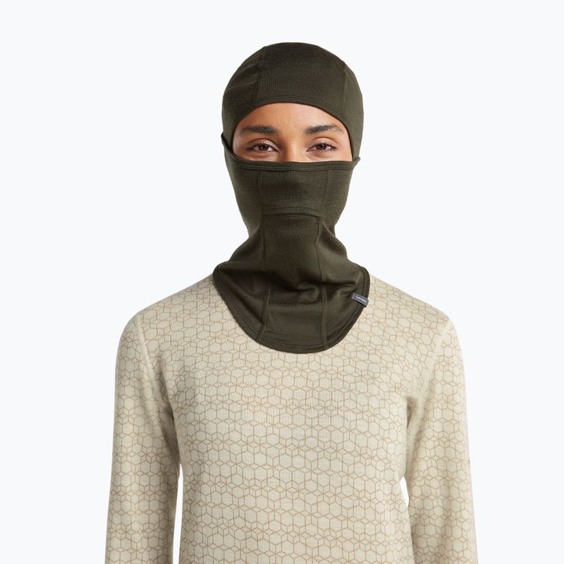 Балаклава icebreaker Oasis Balaclava dark loden 7