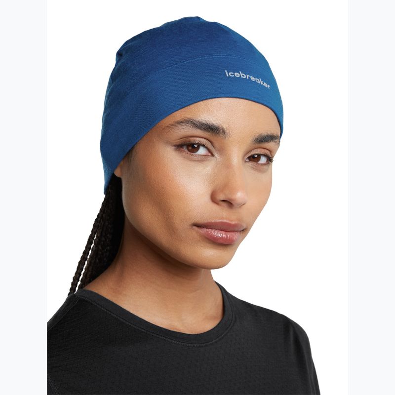 Шапка зимова icebreaker Merino 200 Oasis Beanie lazurite 8