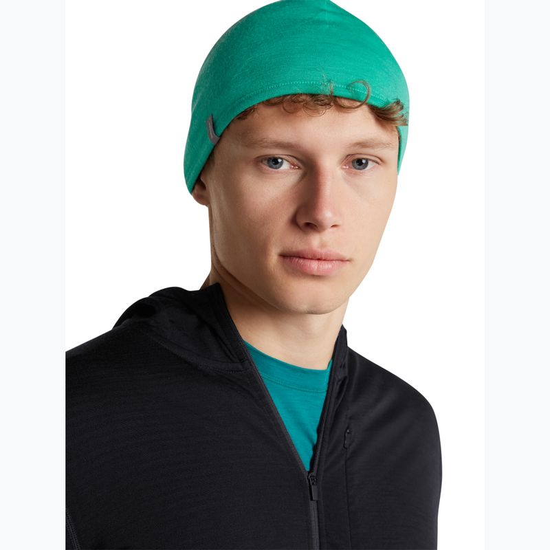 Шапка icebreaker Merino 200 Oasis Reversible Beanie tidal teal/fresh 8