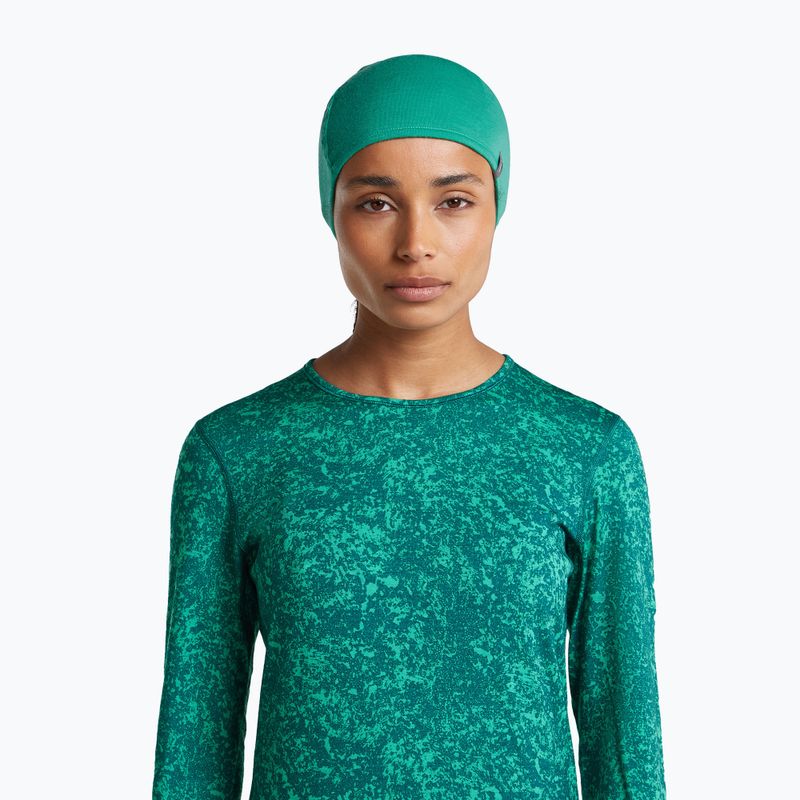 Шапка icebreaker Merino 200 Oasis Reversible Beanie tidal teal/fresh 10
