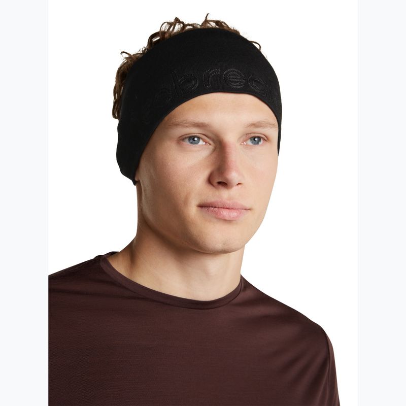 Пов'язка на голову icebreaker Merino 260 Tech black 3