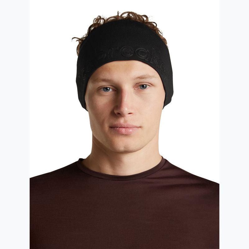 Пов'язка на голову icebreaker Merino 260 Tech black 4