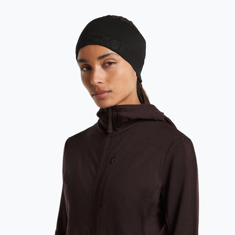 Пов'язка на голову icebreaker Merino 260 Tech black 7