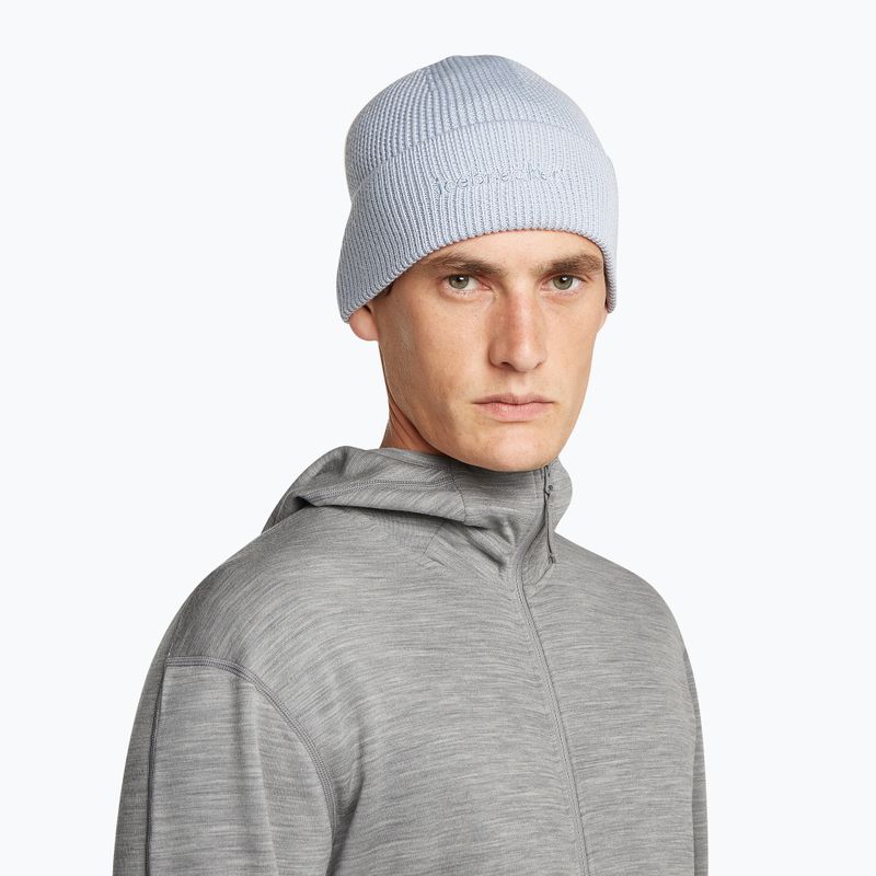 Шапка зимова icebreaker Merino All Day Toque Beanie zinc blue 3