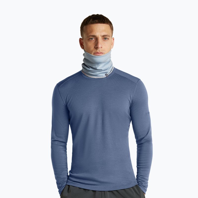 Снуд icebreaker Merino 260 Oasis Vertex Reversible Chute Chillwave snow/zinc blue 2