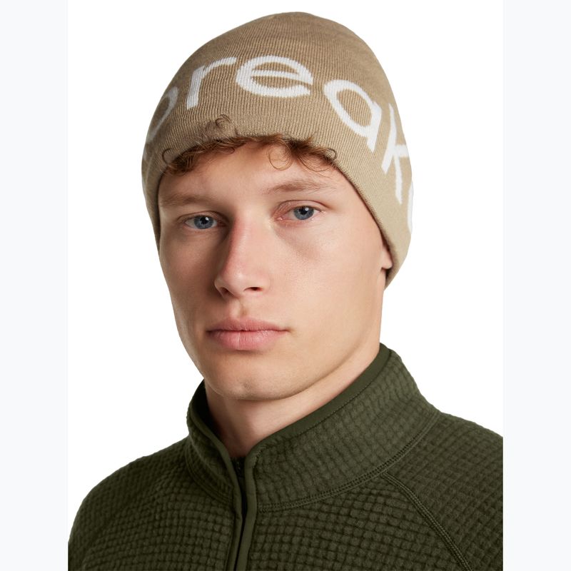 Шапка зимова icebreaker Merino Icebreaker Beanie cumin/ecru heather 4