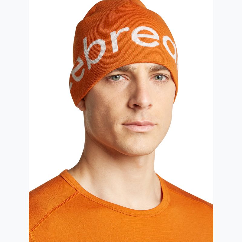 Шапка зимова icebreaker Merino Icebreaker Beanie spice/ecru heather 4
