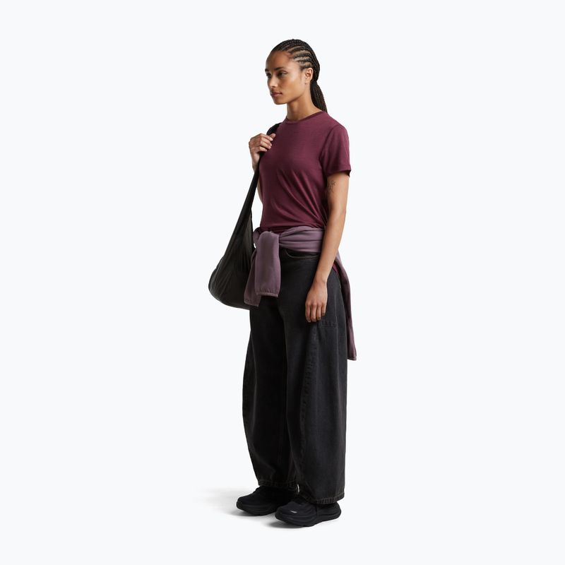 Футболка трекінгова жіноча icebreaker Merino 150 Tech Lite III dark berry 2