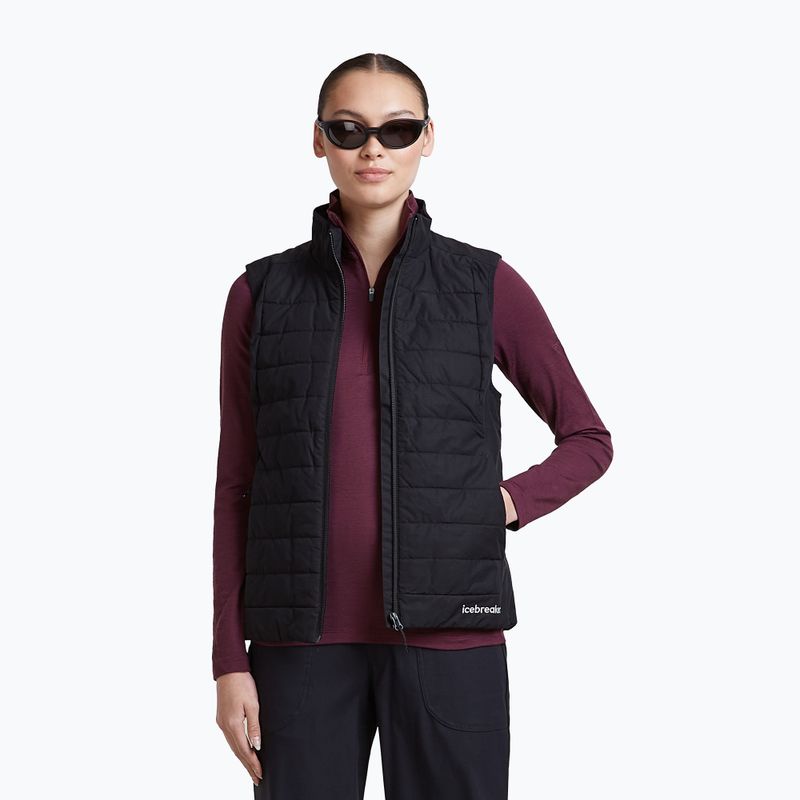 Кофта термоактивна жіноча Icebreaker 200 Oasis LS Half Zip dark berry 7