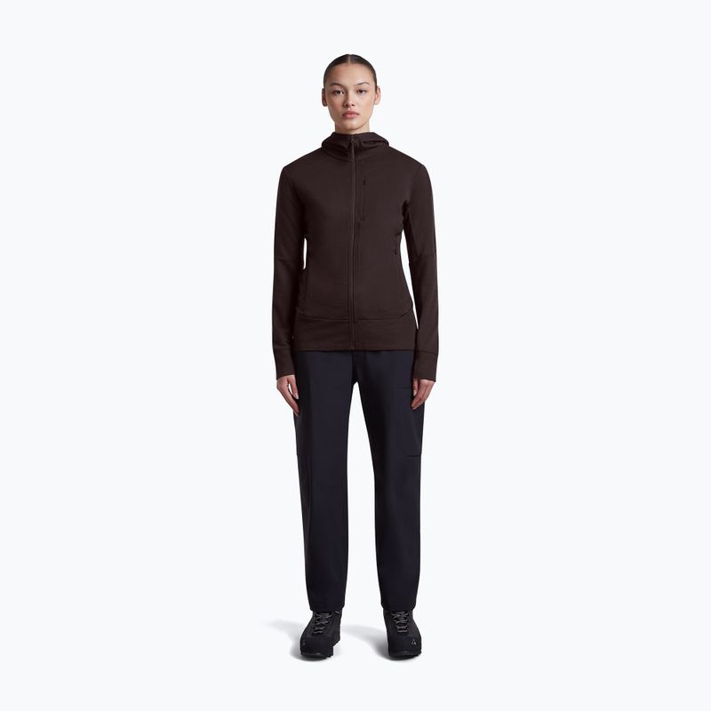 Кофта жіноча Icebreaker Merino 260 Quantum IV LS Zip Hoodie bittersweet 4