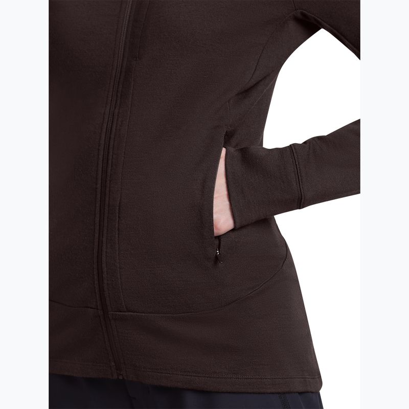 Кофта жіноча Icebreaker Merino 260 Quantum IV LS Zip Hoodie bittersweet 7