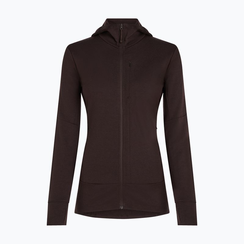 Кофта жіноча Icebreaker Merino 260 Quantum IV LS Zip Hoodie bittersweet 9