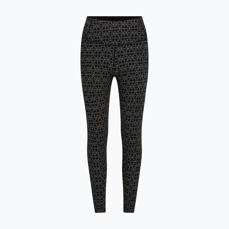 Штани термоактивні жіночі icebreaker Merino 260 Tech Vertex High Rise black/snow 5