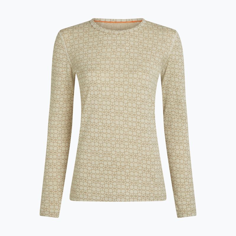 Кофта термоактивна жіноча Icebreaker Merino 260 Tech Vertex Crewe Undyed/Cumin 5
