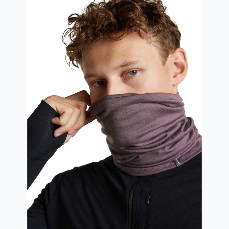 Хустка багатофункційна icebreaker Flexi Chute grey plum 4