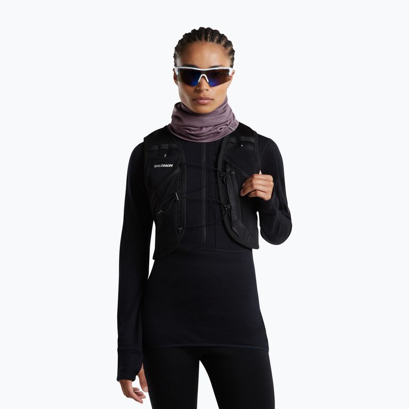 Хустка багатофункційна icebreaker Flexi Chute grey plum 5
